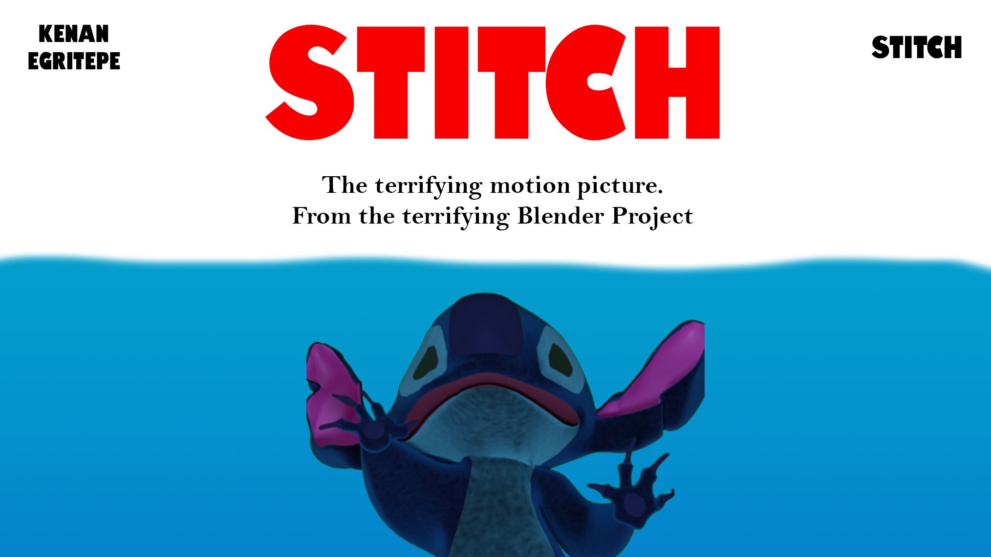 stitch poster